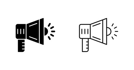 Obraz premium Megaphone Vector Icon