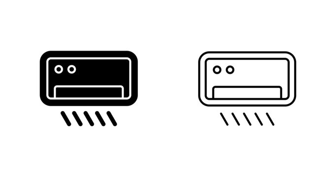 Air Conditioner Vector Icon