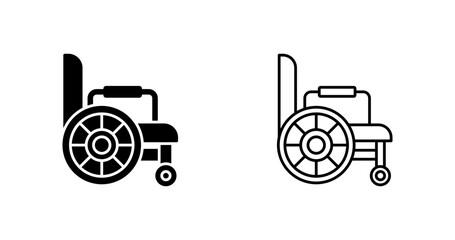 Wheelchair Vector Icon