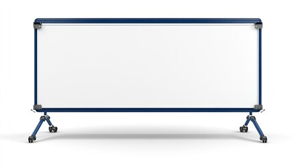 Fototapeta premium Digital whiteboard, on the white background