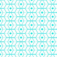 Geometric shape pattern design vector background