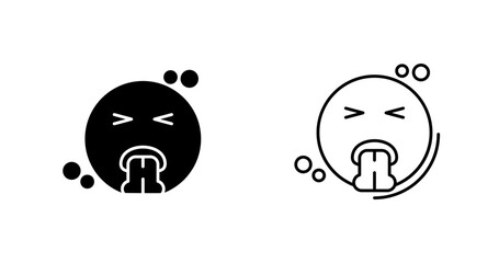 Vomit Vector Icon