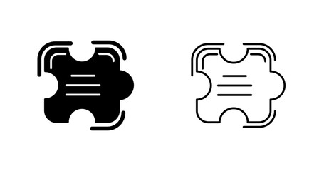 Puzzle Vector Icon