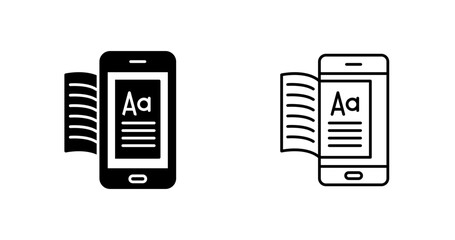 Ebook Vector Icon
