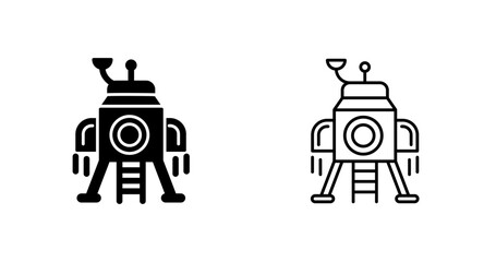 Lander Vector Icon