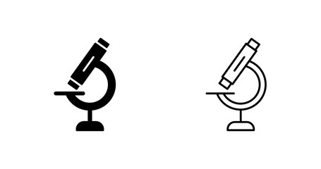 Microscope Vector Icon