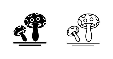 Mushroom Vector Icon