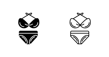 Bikini Vector Icon