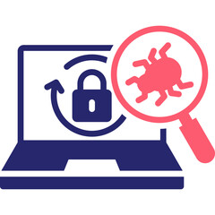 Fototapeta premium Penetration Testing Icon