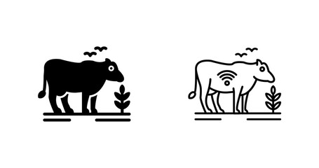 Cattle Vector Icon