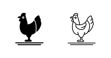 Poultry Vector Icon
