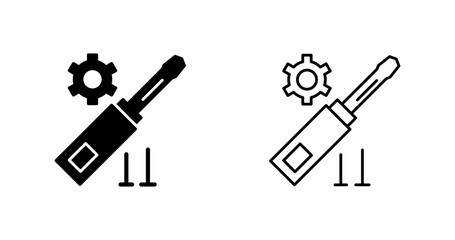 Obraz premium Gear Vector Icon