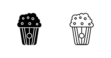 Pop corn Vector Icon
