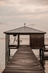 Fototapeta premium pier on the beach