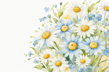 Fototapeta premium daisies