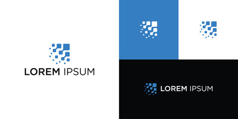 technology logo for companies engaged in the IT field