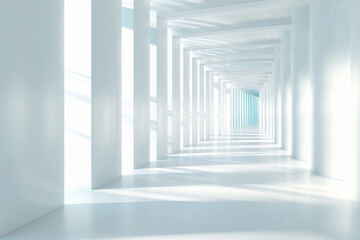 Obraz premium Futuristic 3D Virtual Space Background