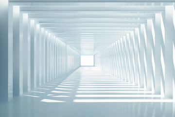 Obraz premium Futuristic 3D Virtual Space Background