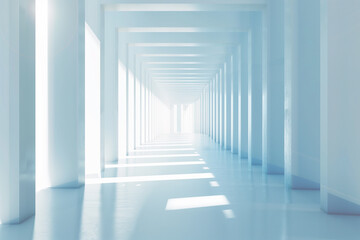 Obraz premium Futuristic 3D Virtual Space Background