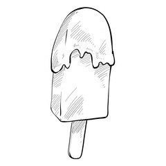 ice cream handdrawn illustration