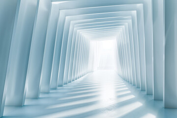 Fototapeta premium Futuristic 3D Virtual Space Background