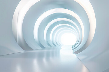 Obraz premium Futuristic 3D Virtual Space Background