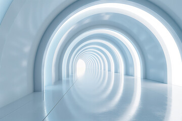 Obraz premium Futuristic 3D Virtual Space Background