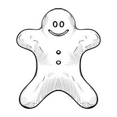 biscuits handdrawn illustration