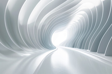 Futuristic 3D Virtual Space Background