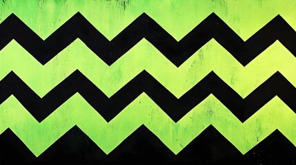 Green and Black Chevron Pattern Texture Background