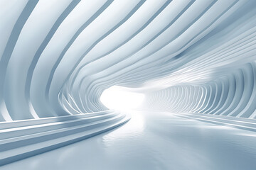 Futuristic 3D Virtual Space Background