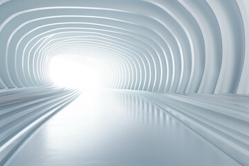 Futuristic 3D Virtual Space Background