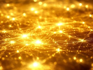 Golden Lights and Lines.