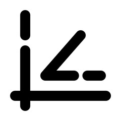 Graphic Icon Broke Line Style