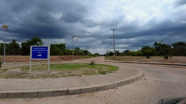 UTG Faraba Banta Campus signage for school of education