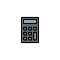 Calculator icon stock vector illustration