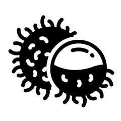 rambutan Solid icon