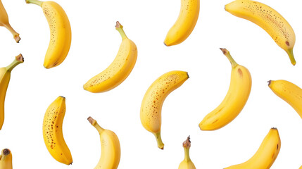 Bananas on transparent background