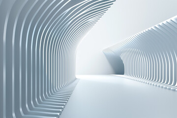 Futuristic 3D Virtual Space Background