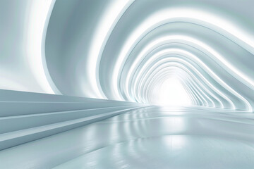 Futuristic 3D Virtual Space Background