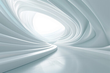 Futuristic 3D Virtual Space Background