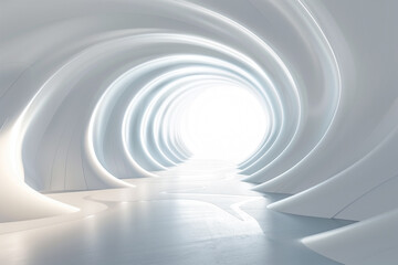 Obraz premium Futuristic 3D Virtual Space Background