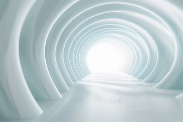 Obraz premium Futuristic 3D Virtual Space Background