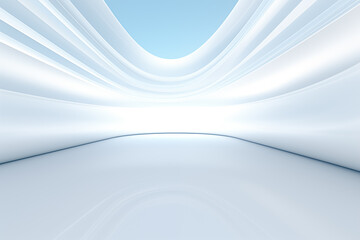 Obraz premium Futuristic 3D Virtual Space Background