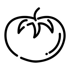 tomatoes Line Icon