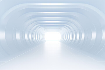 Futuristic 3D Virtual Space Background