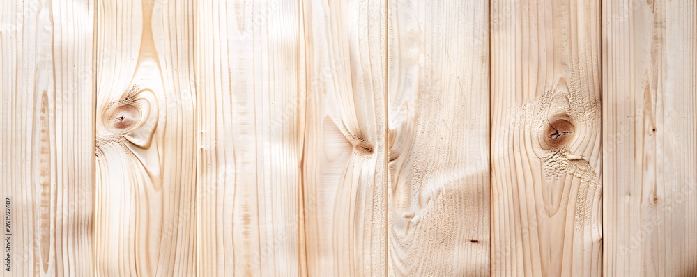 Aufkleber knotty pine wooden texture background with visible knots and grain patterns, offering a rustic and n