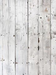 Fototapeta premium Whitewashed wooden texture background with a soft, weathered look and subtle grain, providing a light and neutral surface with plenty of copyspace.
