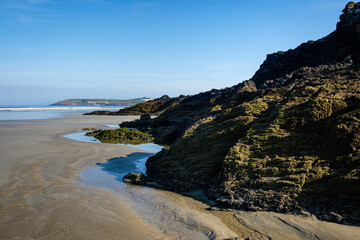 Fototapeta premium Falaise en Bretagne