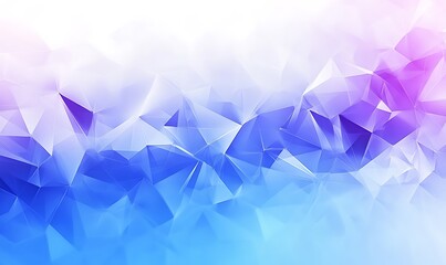Geometric pink, blue  background with polygonal shapes and gradients